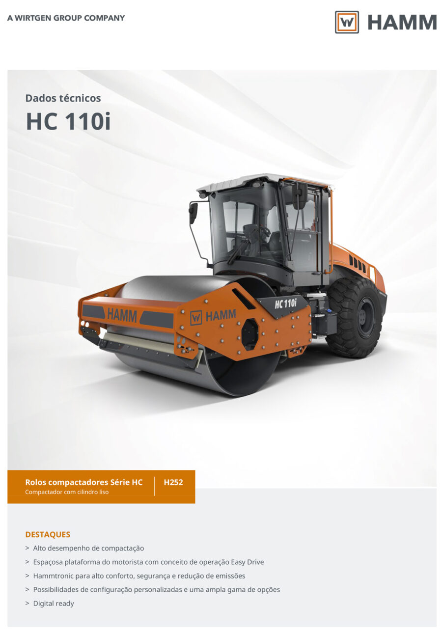 Catálogo Hamm HC 110i