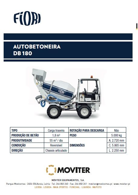 Catálogo DB180