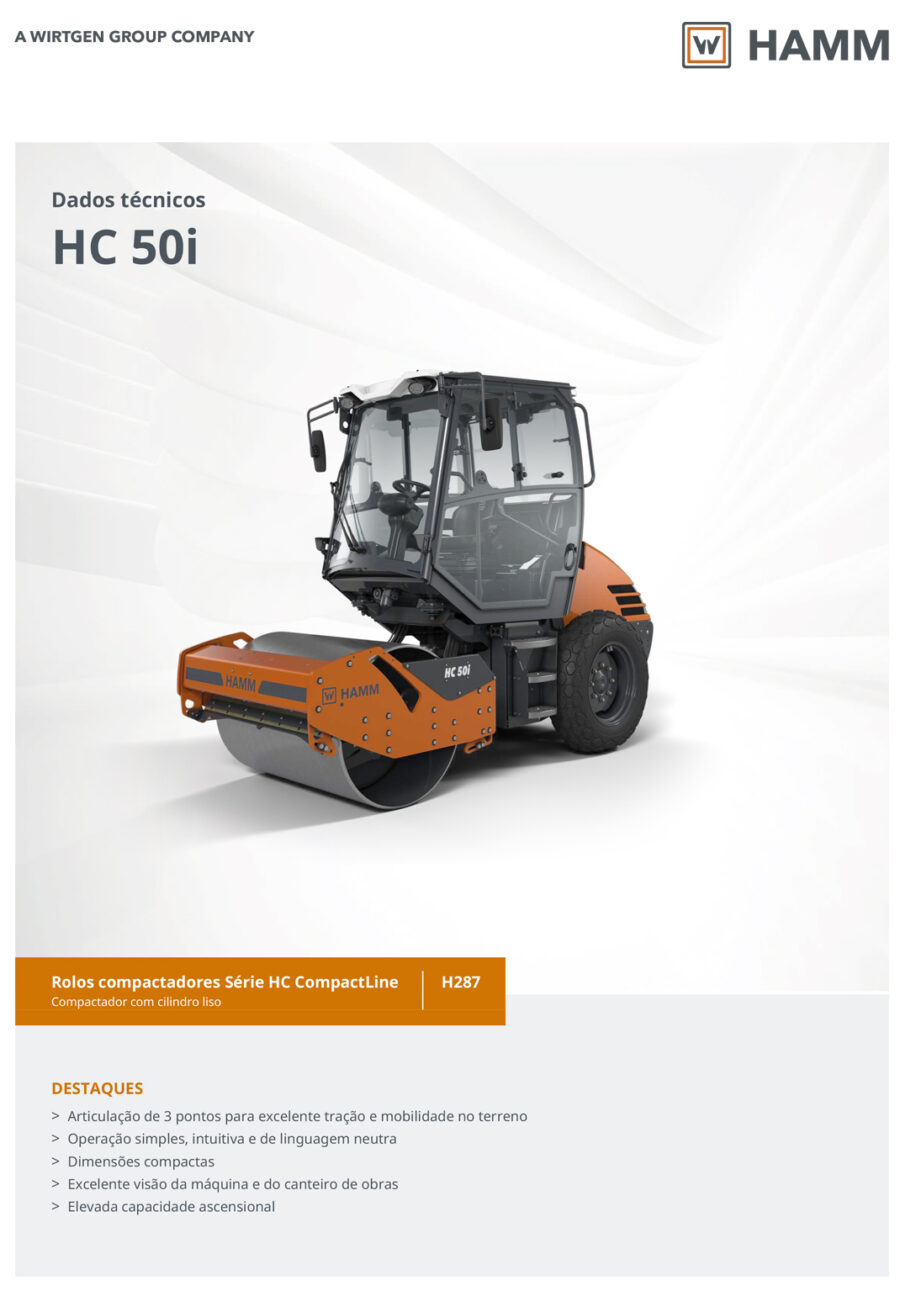 Catálogo Hamm HC 50i