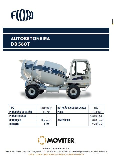 Catálogo DB 560T