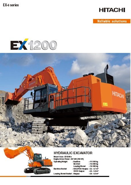 Catálogo EX1200-6