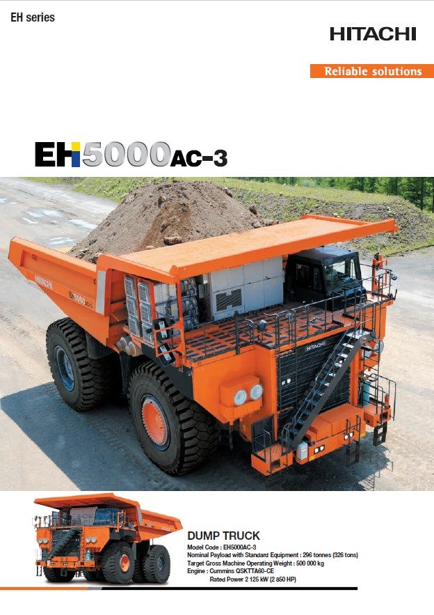 Catálogo Dumpers EH5000