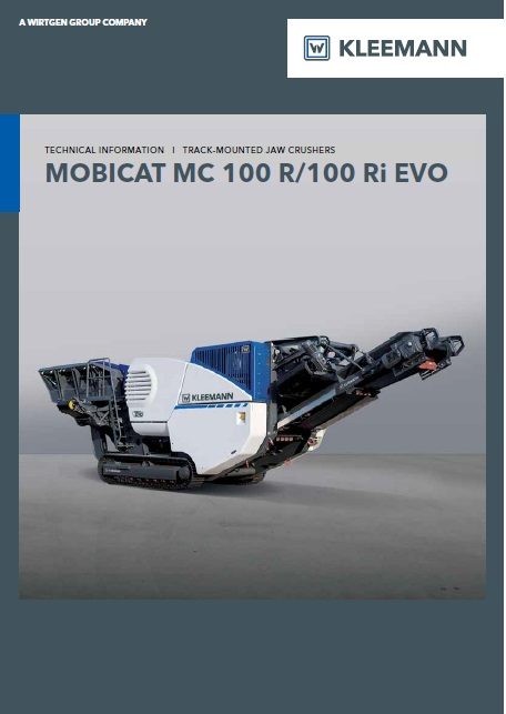 Catálogo MC100R/Ri Evo