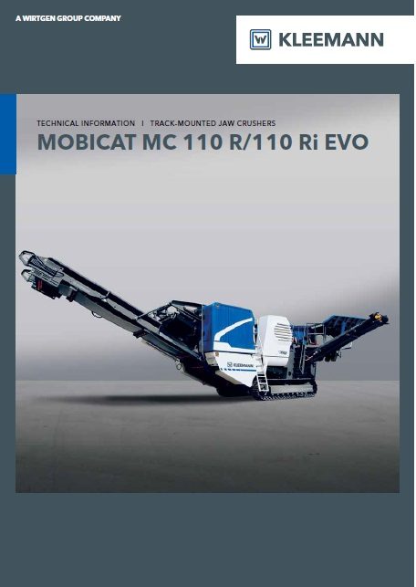 Catálogo MC110R/Ri Evo