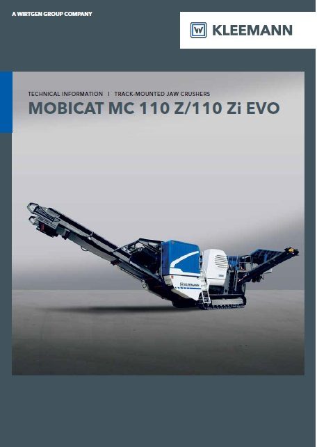 Catálogo MC 110Z /ZiEvo