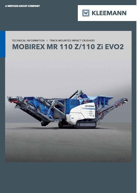 Catálogo MR110Z/Zi Evo2