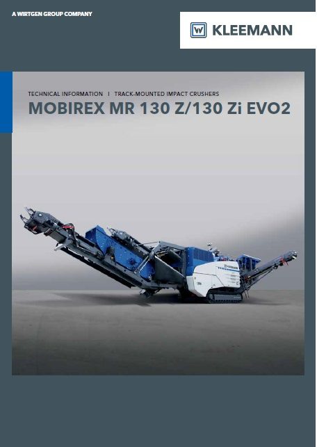 Catálogo MR 130Z/Zi Evo2