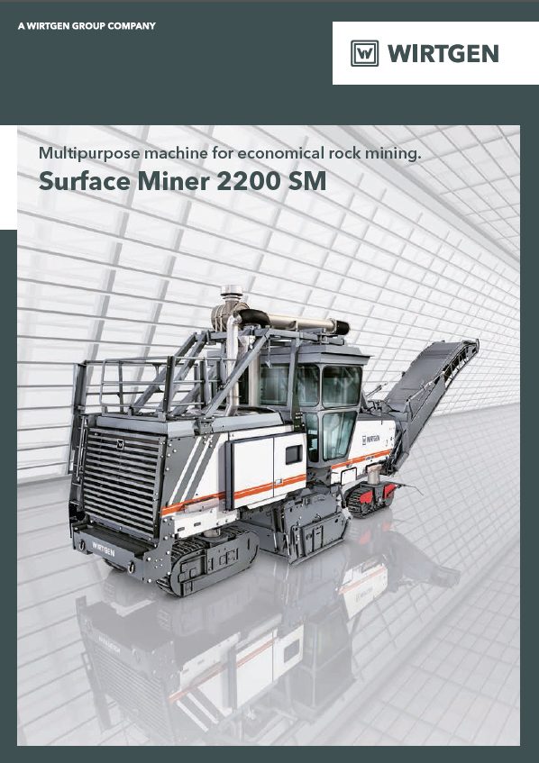 Catálogo Wirtgen 2200SM