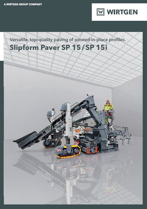 Catálogo Wirtgen SP15i