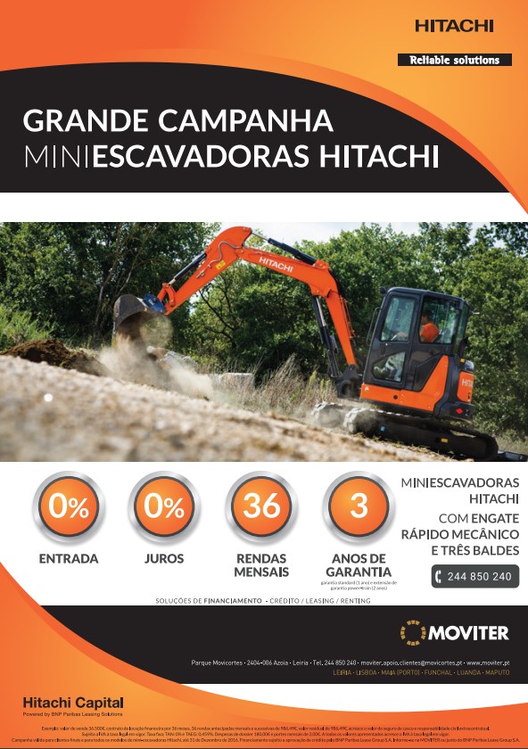 Hitachi Mini escavadoras