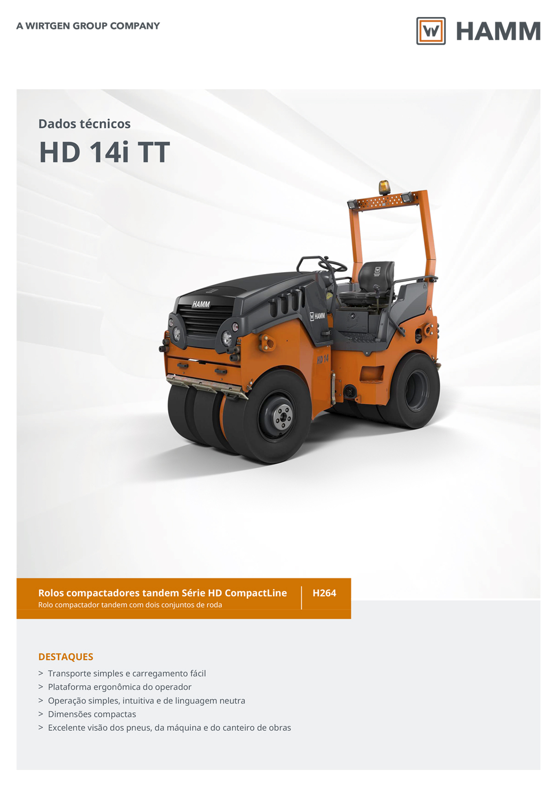 Catalogo Hamm HD14I TT